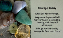 Load image into Gallery viewer, Courage Bunny Tumble Stones
