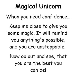 NON Weighted Magical Unicorn Stuffed Animal