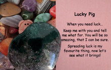 Load image into Gallery viewer, Lucky Pig Heart Crystal
