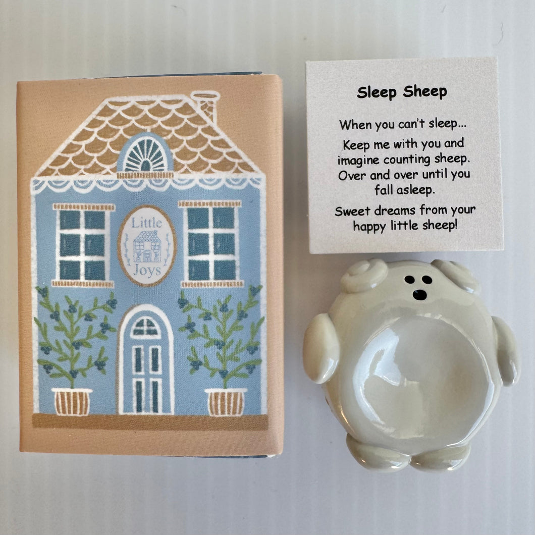 Sleep Sheep Metal Worry Stone