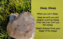 Load image into Gallery viewer, Sleep Sheep Heart Crystal

