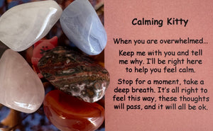 Calming Kitty Tumble Stones