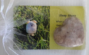 Sleep Sheep Heart Crystal