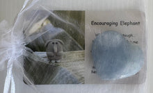 Load image into Gallery viewer, Encouraging Elephant Heart Crystal
