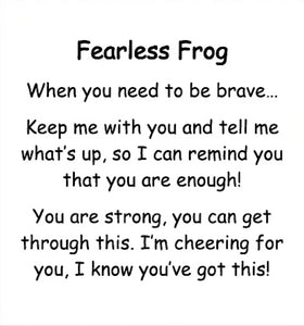 Bag Charm Fearless Frog
