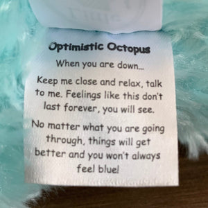 WEIGHTED Optimistic Octopus Stuffed Animal
